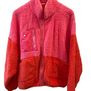 Colorblock Fleece Sweatshirt